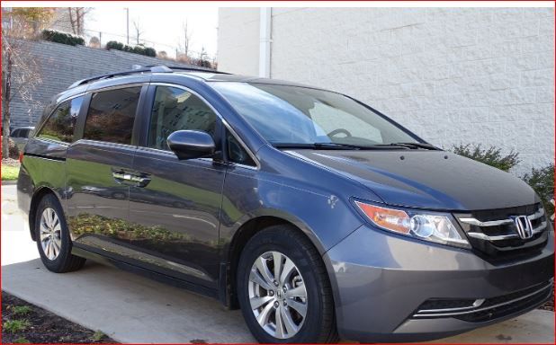 <br />
2016 honda odyssey exl 28k miles w/ dvd $19,995