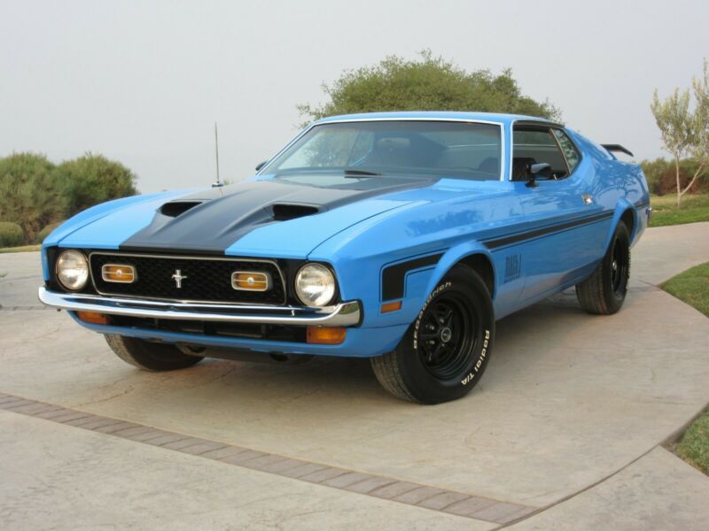 1972 ford mustang mach 1 fastback 351 boss