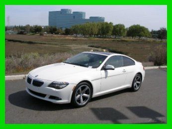 2010 650i wow 11k mi! park sensors navigationsport seating keyless california