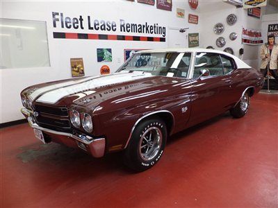 1970 chevrolet chevelle ss ls6 454/450 hp 4 speed,12 bolt, older restoration