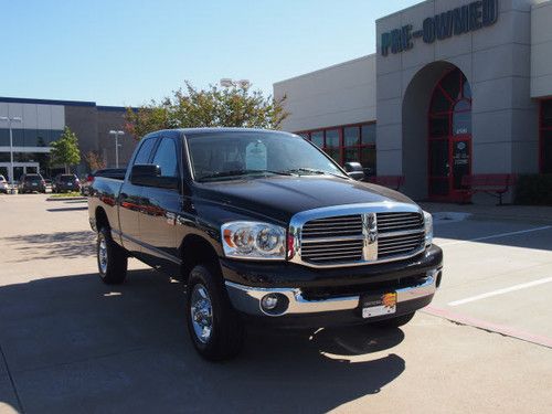 2008 dodge ram 2500; 4x4; only 36,404 mi; 6.7l turbo diesel -warranty; new tires