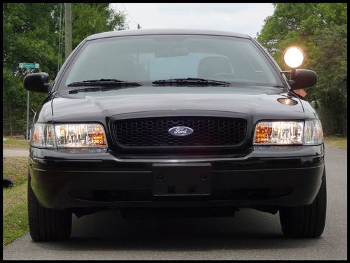 2007 ford crown victoria police interceptor p71 black florida reconditioned