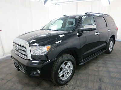 2008 toyota sequoia 4x4 navigation rear camera 4x4 low reserve chicago clean