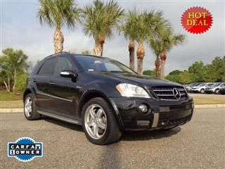 2007 mercedes-benz ml 63 amg 4matic navigation/rear dvd &amp; more! only 28k miles