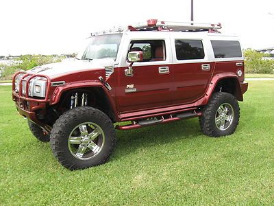 2005 hummer h2 one of a kind lifted 22 inch sub