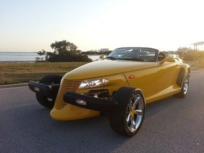 2000 plymouth prowler base convertible 2-door 3.5l no reserve!! 21k miles!!!!!!!