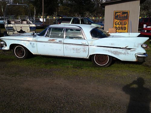 1961 chrysler imperial 4 door hardtop project! rarest year! complete project!