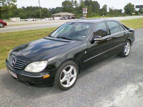 2000 mercedes benz black s500  looks like s600 5.0 liter  make offer must sell !