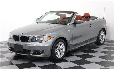 Convertible 6 speed red leather low miles heated seats ipod power top 3m bra