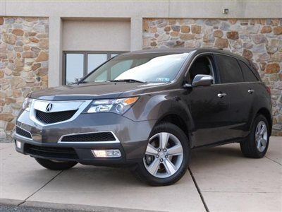 2011 acura mdx 4wd technology, navigation, rear dvd ent. four wheel drive