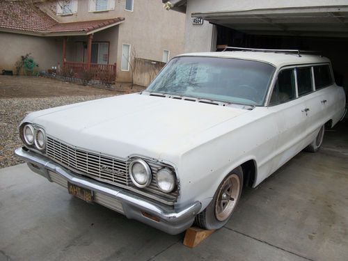 1964 chevy impala "complete station wagon."