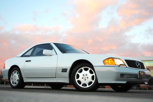 1993 mercedes 500sl 2 owner az car. pristine condition both tops sl500