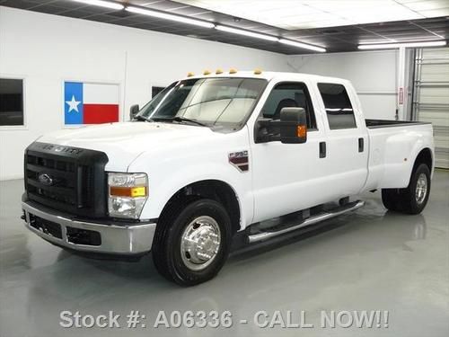 2009 ford f-350 crew diesel dually auto side steps 47k texas direct auto