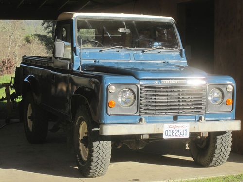 1986 land rover 110 defender. 200tdi. pick-up.