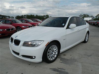 2009 bmw 328i sedan white/beige  export ok  automatic low $$$  *fl