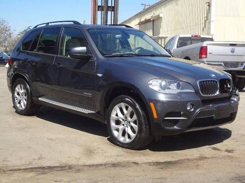 2012 bmw x5 xdrive35i damaged salvage runs! cooling good only 17k miles loaded!!