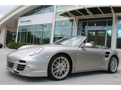 Turbo s convertible 3.8l nav cd awd turbocharged traction control power steering