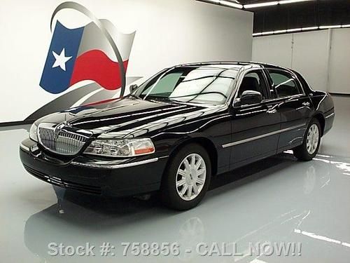 2011 lincoln town car signature limited blk on blk 35k texas direct auto