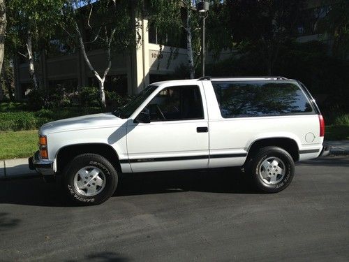 1994 chevy tahoe fullsize blazer 2 door 4x4 in excellent condition one owner 2dr