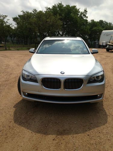 Low mileage, silver, 740li, exended back seat,