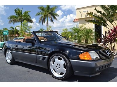 1991 sl500 500sl 39k original miles hard top florida convertible rare interior