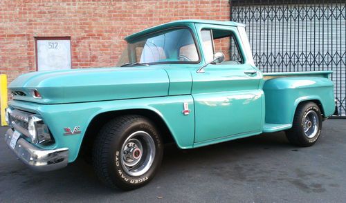 63 chevy c10 stepside truck--partial restoration--600 miles