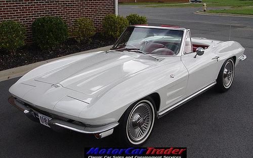 1964 corvette convertible, frame off restored, matching numbers,  4-speed, look!