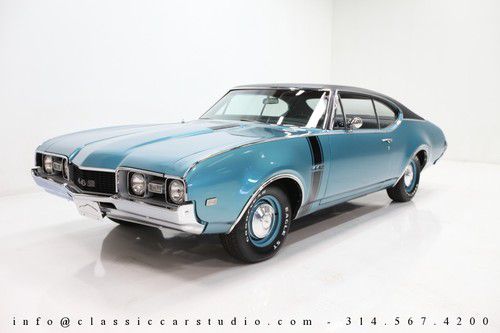 1968 oldsmobile 442 restored #'s matching 400 ci 350 hp 65k original miles!