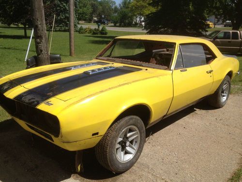 1967 camaro rs ss no reserve super sport great project 1968 1969