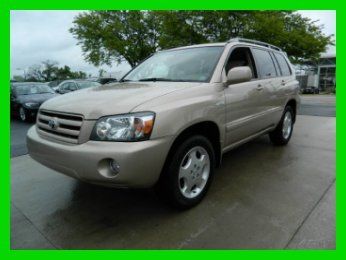 2005toyota highlander limited  05 ltd 3rd row v6 3.5l automatic awd suv  4 wheel