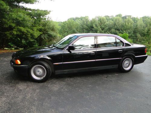 1996 bmw 7-series 750il, runs great (electrical disclosure), one family owner