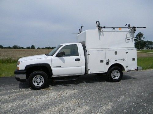 Chevy k2500 4x4 v-8 auto kuv utility service truck 1-owner pickup