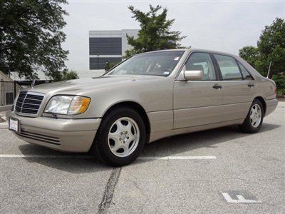 1997 mercedes s420 sedan smoke silver new tires very nice!