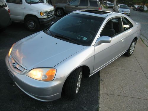 2001 honda civic ex - 2 dr - automatic - no accidents - 1 owner