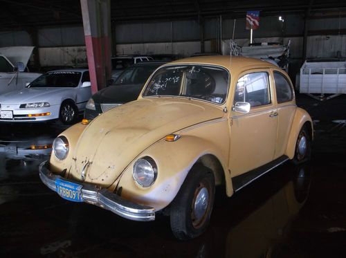1972 volkswagen beetle, no reserve