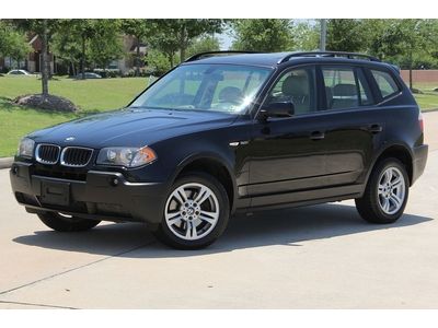 2004 bmw x3, v6, 3.0l awd,panoramic roof,clean title,heated seats