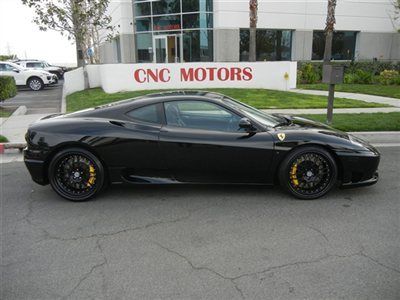 2002 ferrari 360 modena f1 coupe / black / nero / low miles / 12 in stock