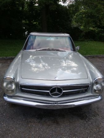 1964 mercedes benz sl class - 230sl pagoda belgium coupe