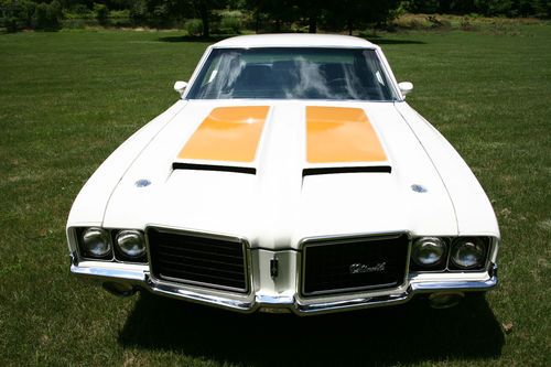 1972 hurst / oldsmobile cutlass  - incredible frame off restoration!