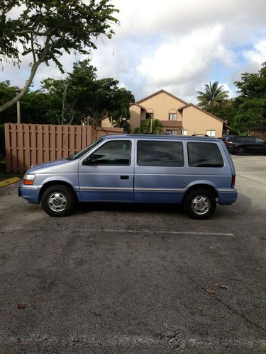Buy used 1993 Blue Dodge Caravan SE Mini Passenger Van 3 ... Buy used 1993 Blue Dodge Caravan SE Mini Passenger Van 3 ...