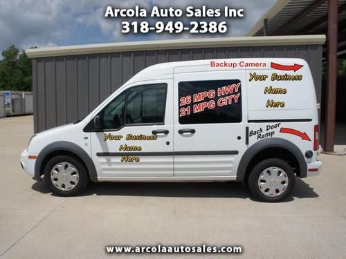 2011 ford transit connect xlt one owner rear view camera cargo ramp 26mpg !!!