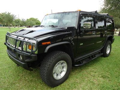 Florida 03 hummer h2 4x4 3rd seat winter pkg front/rear clean carfax no reserve