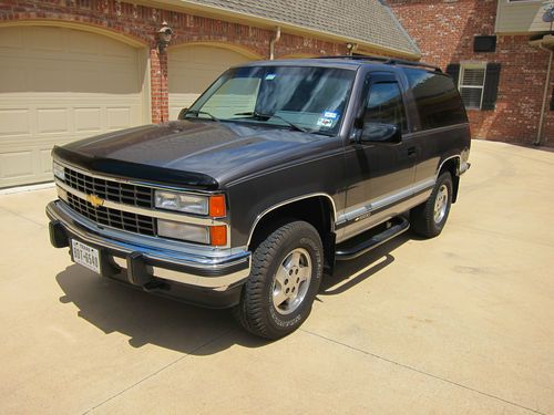 92 chevrolet 2 dr blazer tahoe 18750 mile collector quality