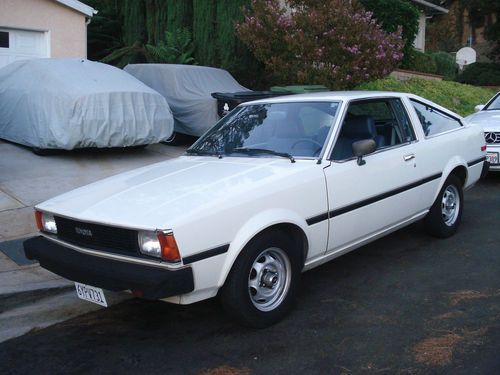 1980 toyota corolla coupe classic low miles  california car  no reserve