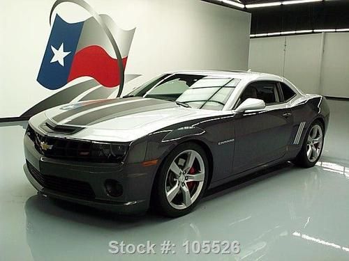 2011 chevy camaro 2ss rs 6-speed sunroof hud 20's 15k!! texas direct auto