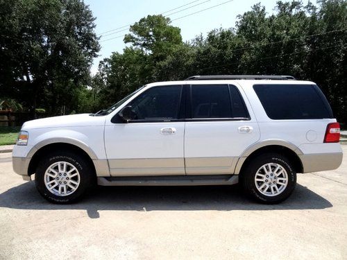 2010 ford expedition eddie bauer-dvd-back up camera-sunroof-tow package-nice