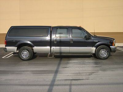 1999 ford f350 xlt turbo diesel crew cab non smoker clean must sell no reserve!