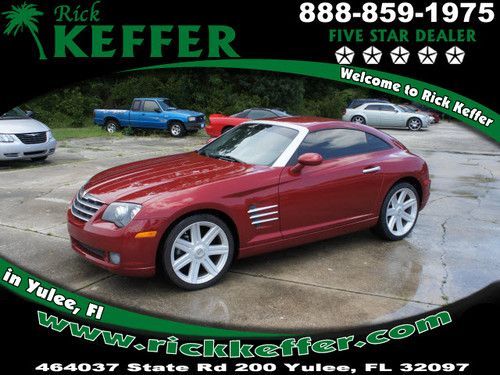 2004 chrysler crossfire coupe - low miles!!