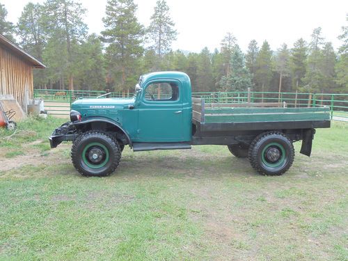 buy used 1955 dodge power wagon 1 ton flatbed in conifer colorado