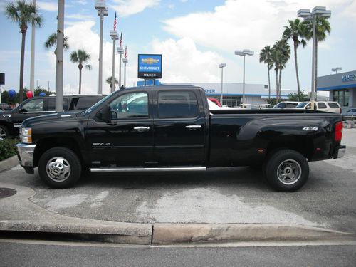 Grampy's 1-owner florida*12 chev silverado 3500hd*4x4*ltz*duel wheel*8,560miles*